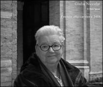 Giulia Niccolai premio alla carriera 2016