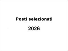 Poeti selezionati 2026